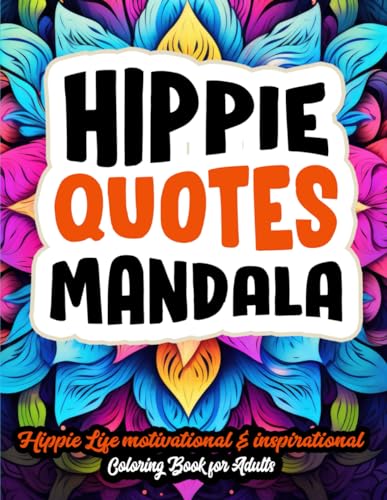 Doris2press - Mandalas & Mindful Hippie  Art Therapy  Large Print 8.5x