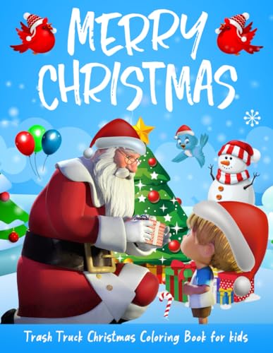 BAZOWIKONIKO180 - Trash.Truck Christmas Coloring Book  My Big Christma