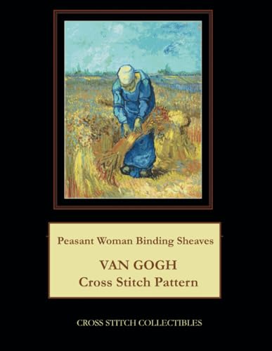 Collectibles - Peasant Woman Binding Sheaves   Van Gogh  Pattern - New
