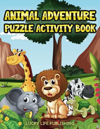 Publishing - Animal Adventure Puzzle Activity Book: Children's Puzzle