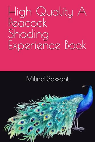 Sawant - High Quality A Peacock Shading Experience Book - New paperbac
