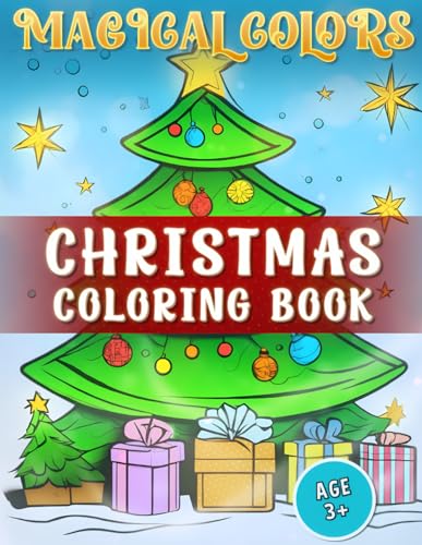 BAGADIONG III - Magical Colors  Christmas Coloring Book - New paperbac