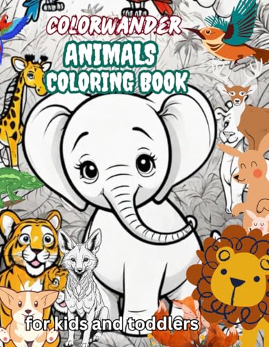 S.Saha - Animals coloring book for kids and Toddler   Animals coloring