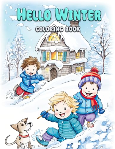Seidel - Hello Winter Coloring Book  Frosty Adventures for Creative Li