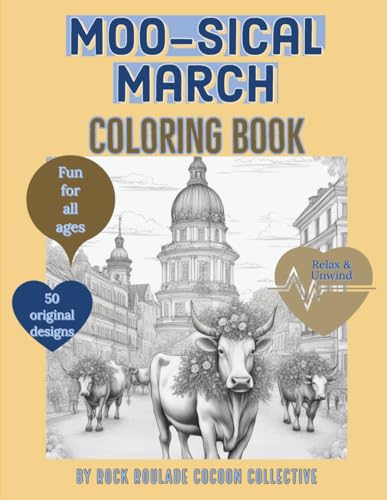 Mahoney - Moo-sical March : Coloring book - New paperback or softback