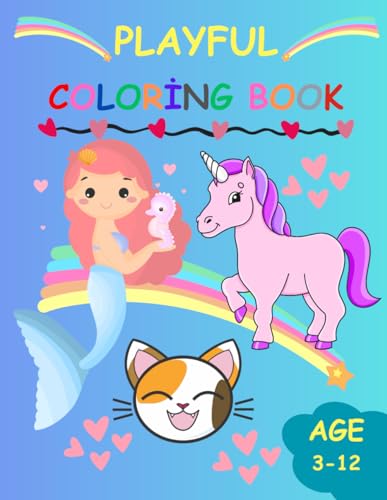 Ko?ak - Kids Coloring Book: Mermaids, Unicorns, Animals, Flowers, Girl