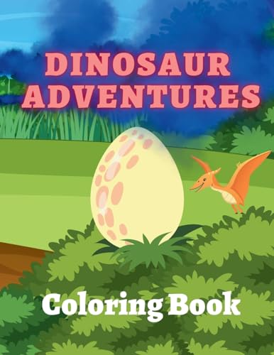 Hill - Dinosaur Adventures Coloring Book - New paperback or softback