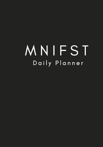 Green - MNIFST DAILY PLANNER - New paperback or softback