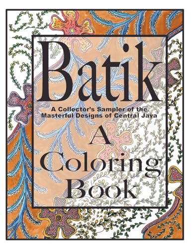 Brown - Batik, A Coloring Book - New paperback or softback