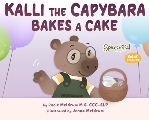 Meldrum - Kalli the Capybara Bakes a Cake - New hardback or cased book