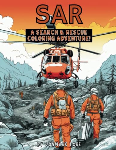 For - SAR A Search & Rescue Coloring Adventure - New paperback or soft