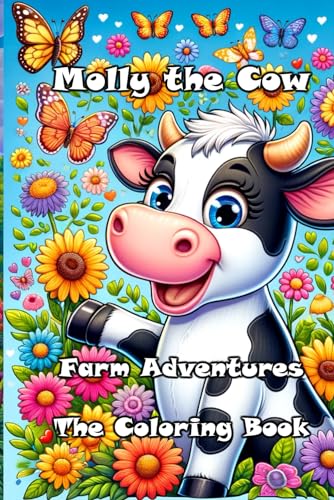 Harpers - Molly the Cow Farm Adventures The Coloring Book - New paperb