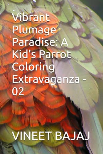 BAJAJ - Vibrant Plumage Paradise: A Kid's Parrot Coloring Extravaganza