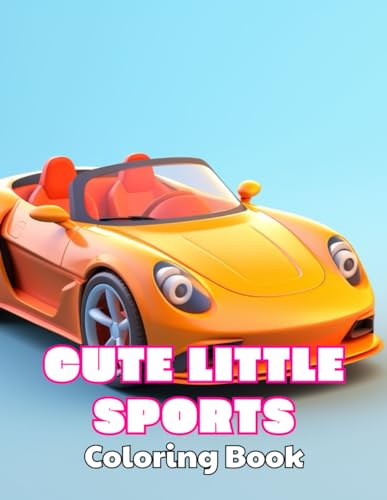 orphy - Cute Little Sports Car Coloring Book  High Quality +100 beauti