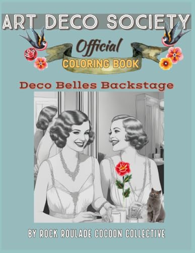Mahoney - Deco Belles Backstage, Art Deco Society Official : Coloring