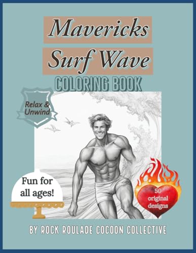 Mahoney - Mavericks Surf Wave: Coloring Book - New paperback or softba