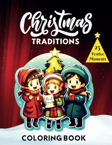 Publishing - Christmas Traditions  A Joyful Coloring Journey through 2