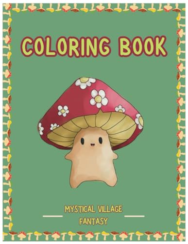 Robbins - Coloring Book   Mystical Village Fantasy - New paperback or