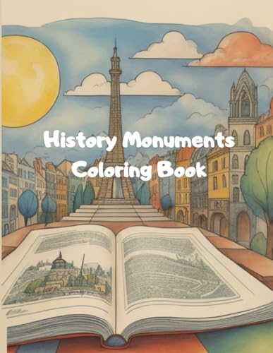 Morgan - Monuments coloring book - New paperback or softback