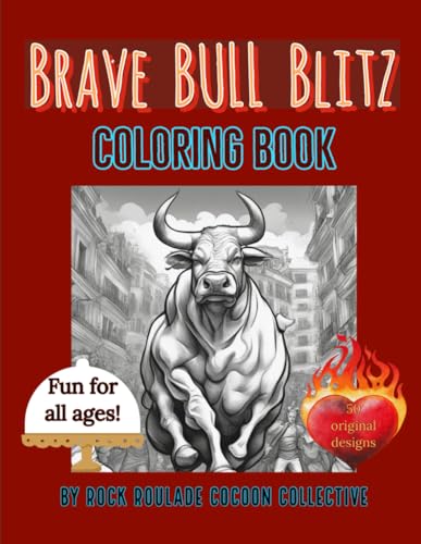 Mahoney - Brave Bull Blitz: Coloring Book - New paperback or softback