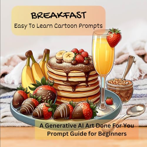 K. Whit - BREAKFAST - Easy To Learn Cartoon Prompts: A Generative AI A