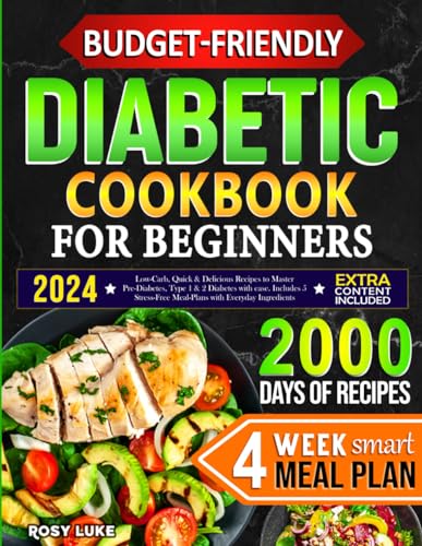 Luk - Budget-Friendly Diabetic Cookbook for Beginners: Low-Carb, Quick