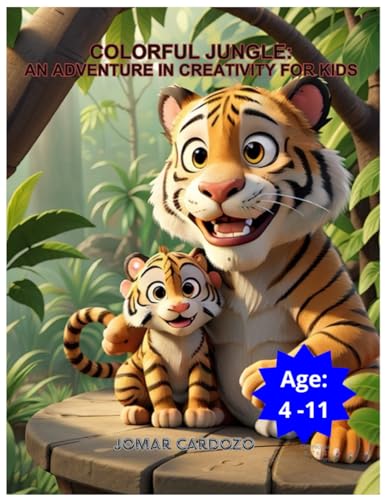 Cardozo - Colorful Jungle: An Adventure in Creativity for Kids - New p