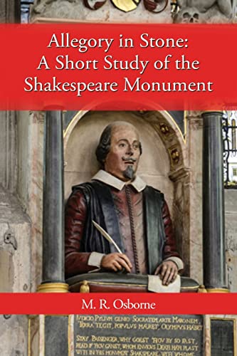 Osborn - Allegory in Stone  A Study of the Shakespeare Monument - New