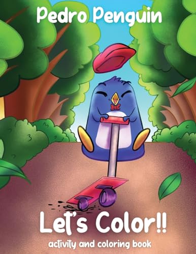 Samuel Saquic - Penguin: Let's Color! - New paperback or softback