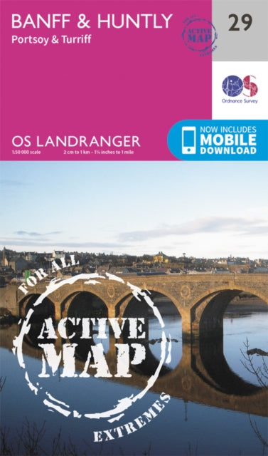 Ordnance Survey - Banff & Huntly, Portsoy & Turriff : 029 - Map