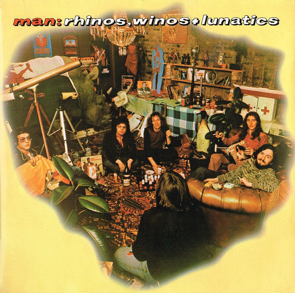 Man - Rhinos, Winos And Lunatics - Used Vinyl Record