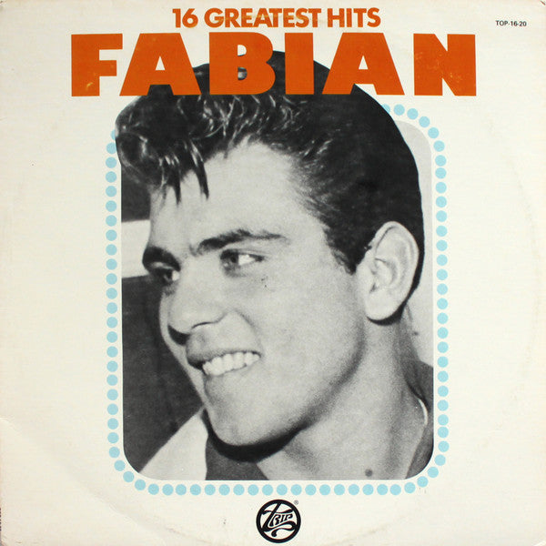 Fabian - 16 Greatest Hits - Used Vinyl Record