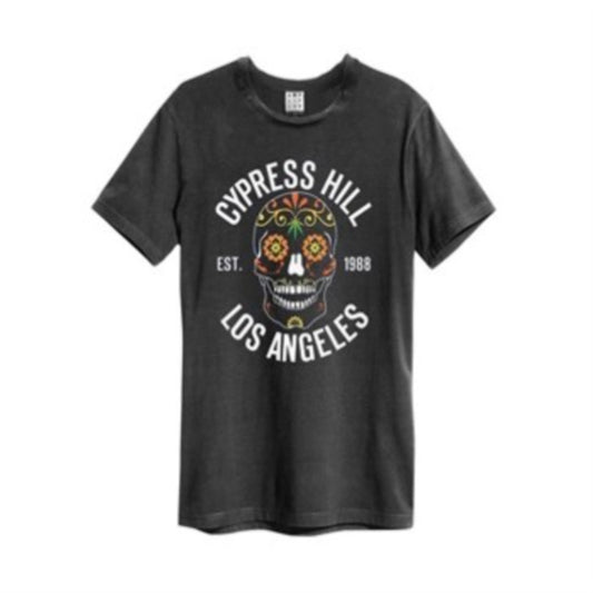 CYPRESS HILL - - Floral Skull - tshirt - T Shirts - Size S