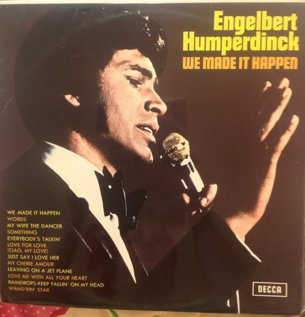 Engelbert Humperdinc - We Made It Happen - Used Vinyl Record