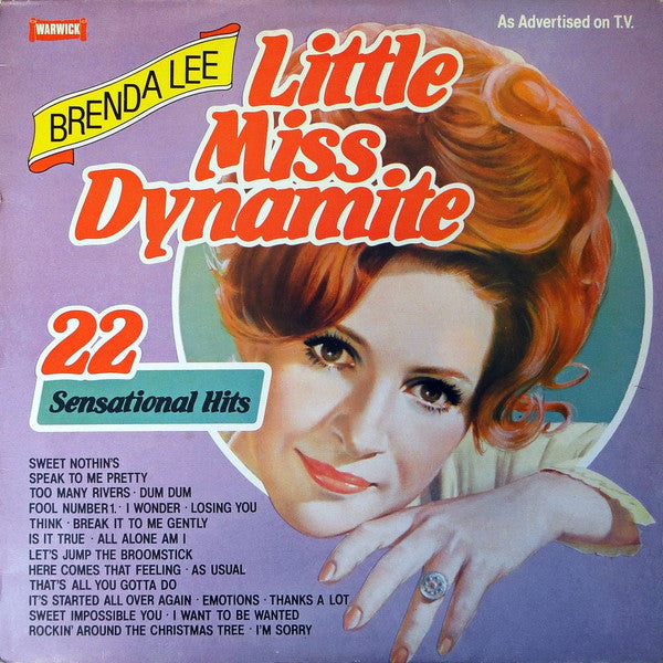 Brenda Lee - Little Miss Dynamite - Used Vinyl Record
