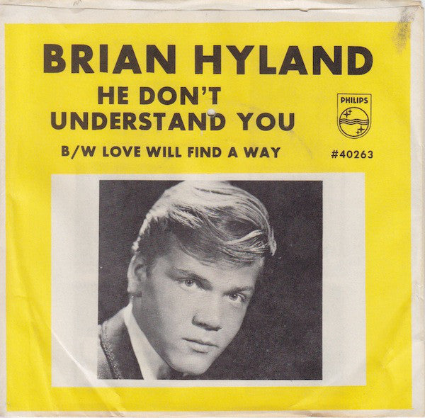 Brian Hyland - He Don't Understand You - Used Vinyl Record 7"