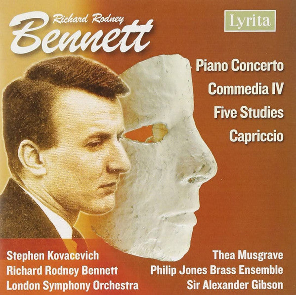 Richard Rodney Benne - Piano Concerto, Commedia IV, Five Studies, Cap