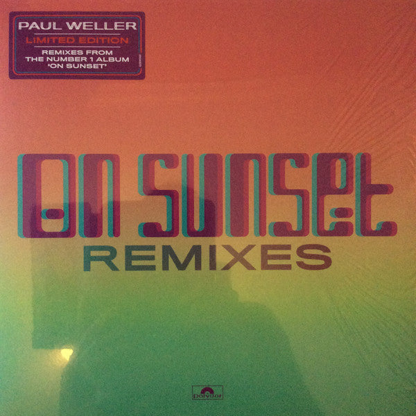 Paul Weller - On Sunset Remixes - Used Vinyl Record 12"