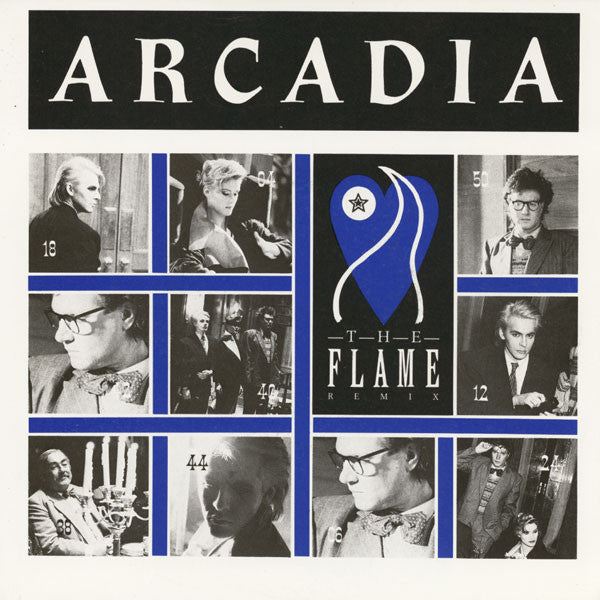 Arcadia - Flame (Remix) - Used Vinyl Record 7"