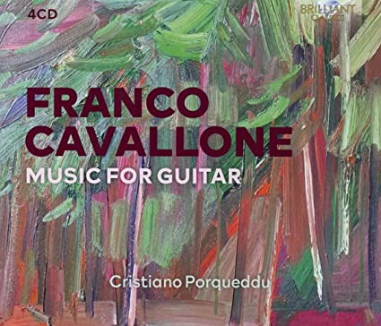 CRISTIANO PORQUEDDU - CAVALLONE MUSIC FOR GUITAR - CD