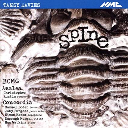 Tansy Davies - : Spine - CD