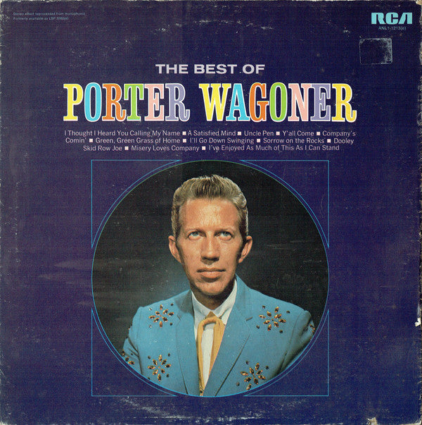 Porter Wagoner - Best Of - Used Vinyl Record
