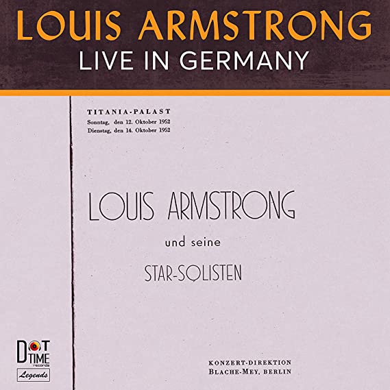 LOUIS ARMSTRONG - LIVE IN GERMANY 1952 - Vinyl Record