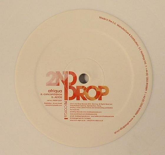 Afriqua - Concomitance / AEIOU - New Vinyl Record 12"