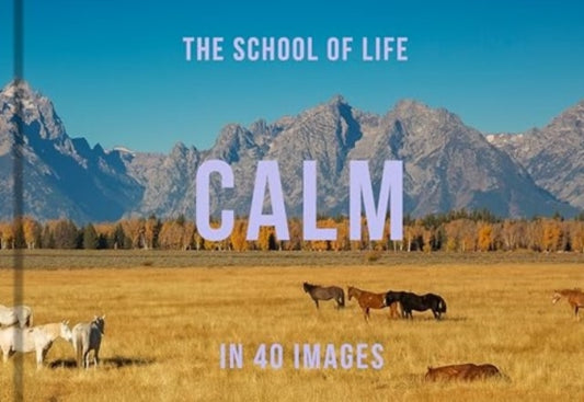 School of Life - Calm in 40 Images : The art of finding serenity - New