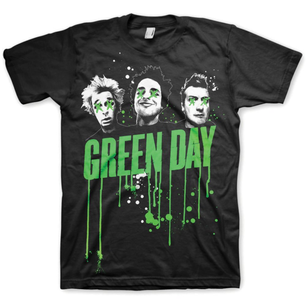 Green Day - tshirt - Unisex - Short Sleeves - Medium