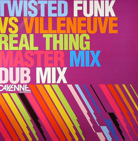 Twisted Funk - Real Thing - Used Vinyl Record 12"