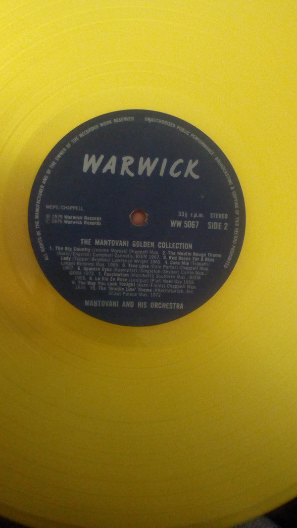 Mantovani And His Or - Mantovani Golden Collection - 20 Masterpieces