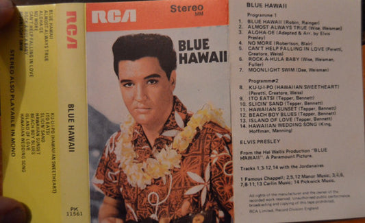 Elvis Presley - Blue Hawaii - Used Cassette