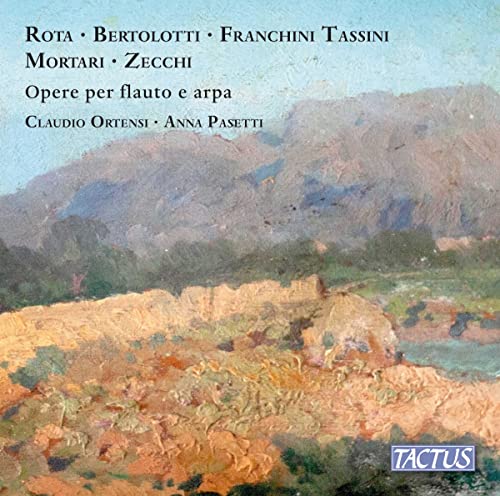 ORTENSI/PASETTI - WORKS FOR FLUTE AND HARP - CD